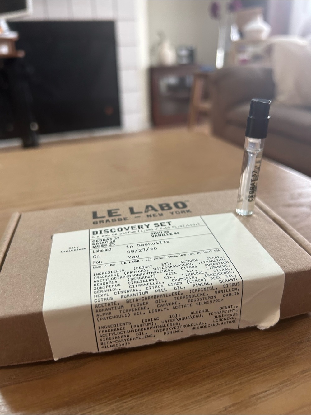 Lelabo Cedrat 37